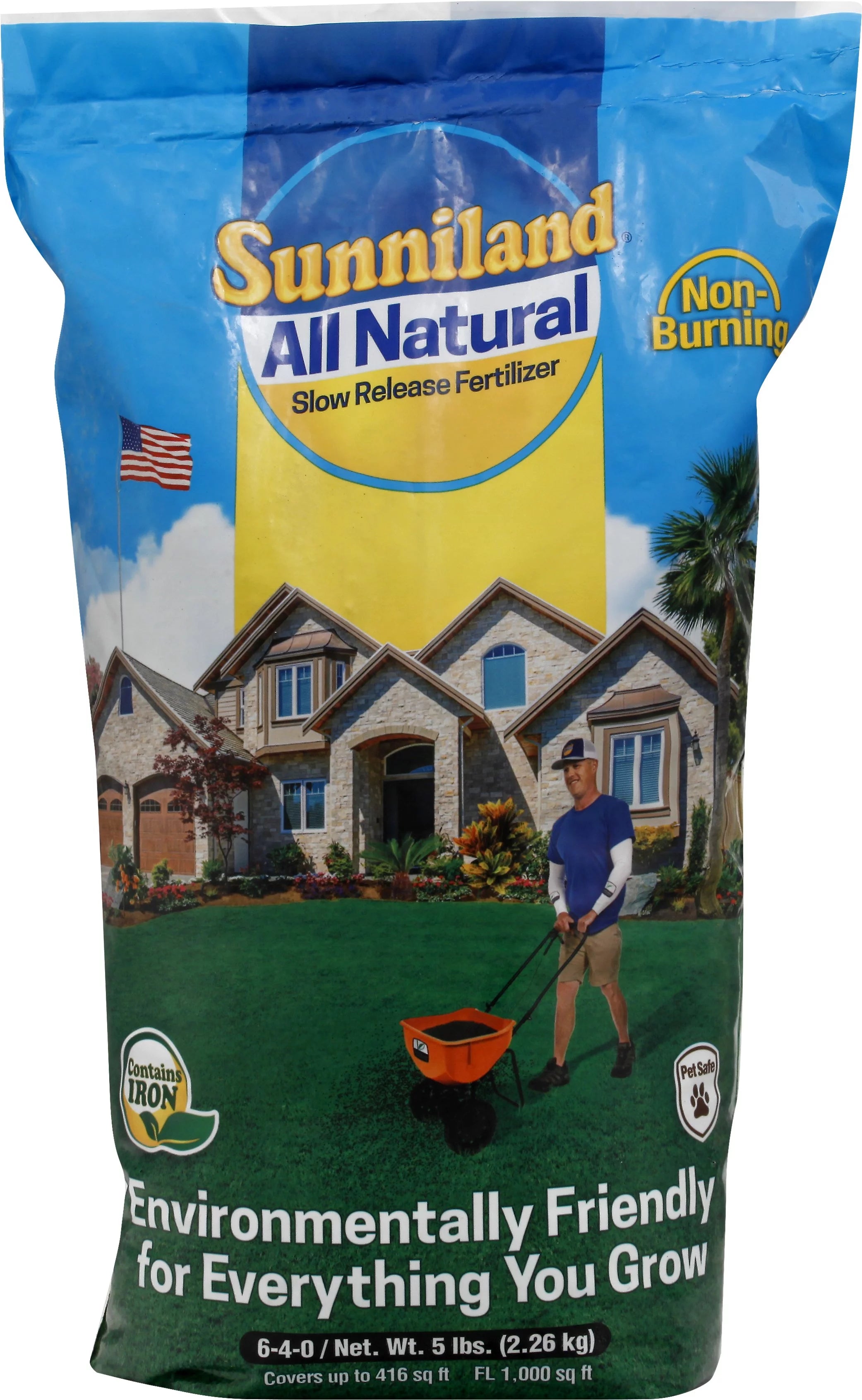 416 sq. ft. Slow-release Nitrogen Lawn Fertilizer Z340029