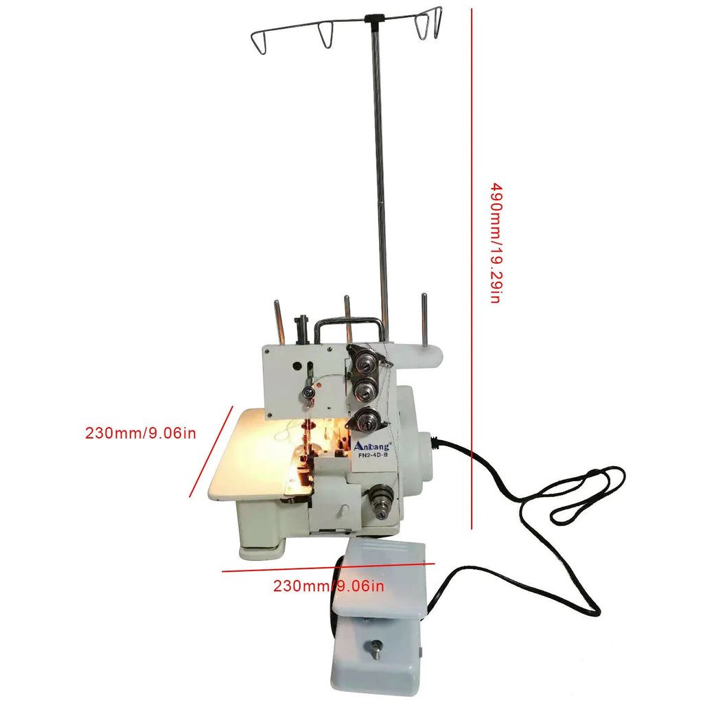 4 Thread Overlock Serger Sewing Machine P720819