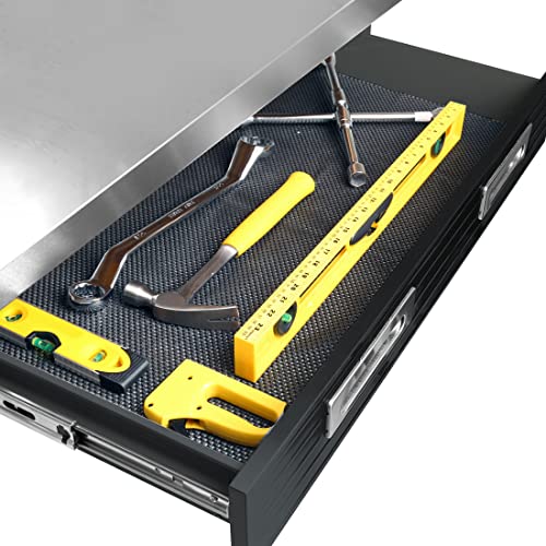 Heavy Duty Commercial Lighted Workcenter with Pegboard, 500 lbs. Weight Capacity, Stainless Steel Top, 48" W x 24" D x 65.5" H R360