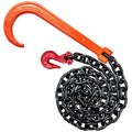 3/8 inch x 6 Foot Grade 80 Tow Chain with Forged Long J Hook A448176