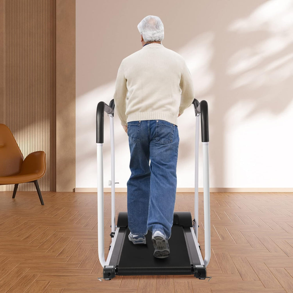 Foldable Walking Treadmill with LCD Display, 220 lbs Capacity R90035