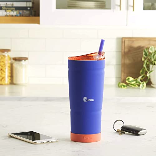 24oz Vacuum Insulated Stainless Steel Tumbler with Straw 2 Pack K85295
