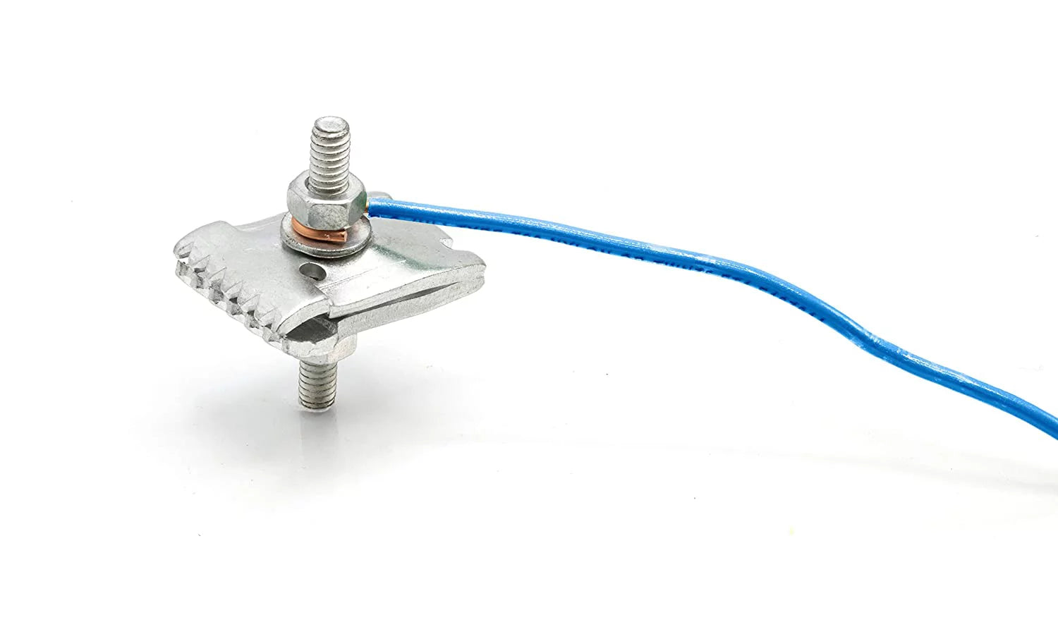 12 AWG Blue Insulated Solid Copper THHN THWN Wire 50 Feet E490