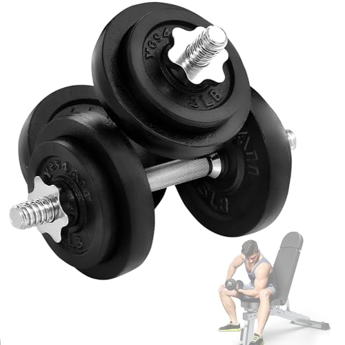 Adjustable Dumbbell Set with Weight Plates A9120