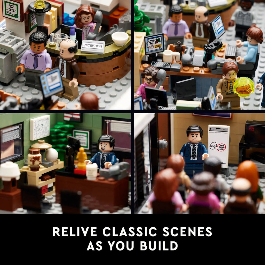The Office 21336 Building Set, 15 Characters Minifigures P4612