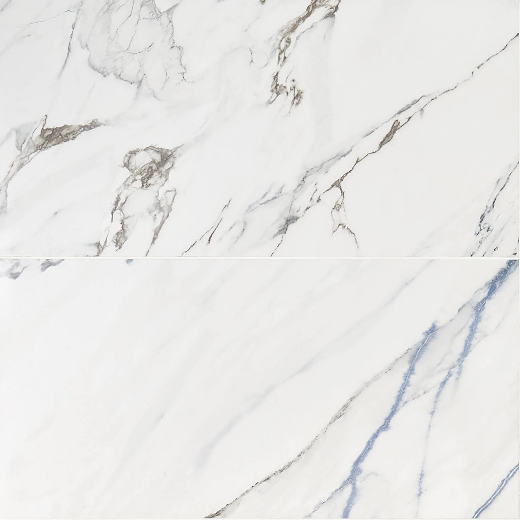 Polished Porcelain Floor and Wall Tile 12 in. x 24 in. 6-Piece G545823