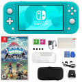 Switch Lite Turquoise with Pokemon Arceus and Accessories Kit B16912