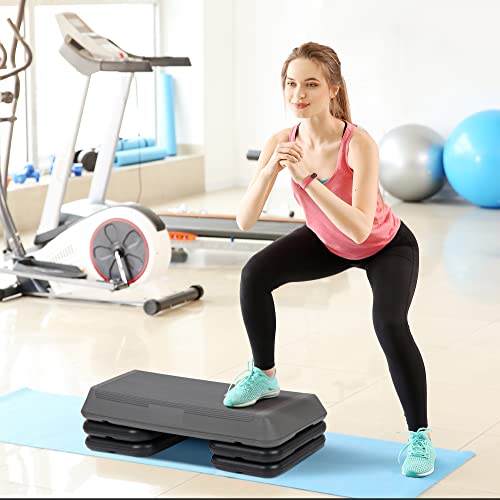 28.5'' Adjustable Aerobic Step with 4 Risers P617