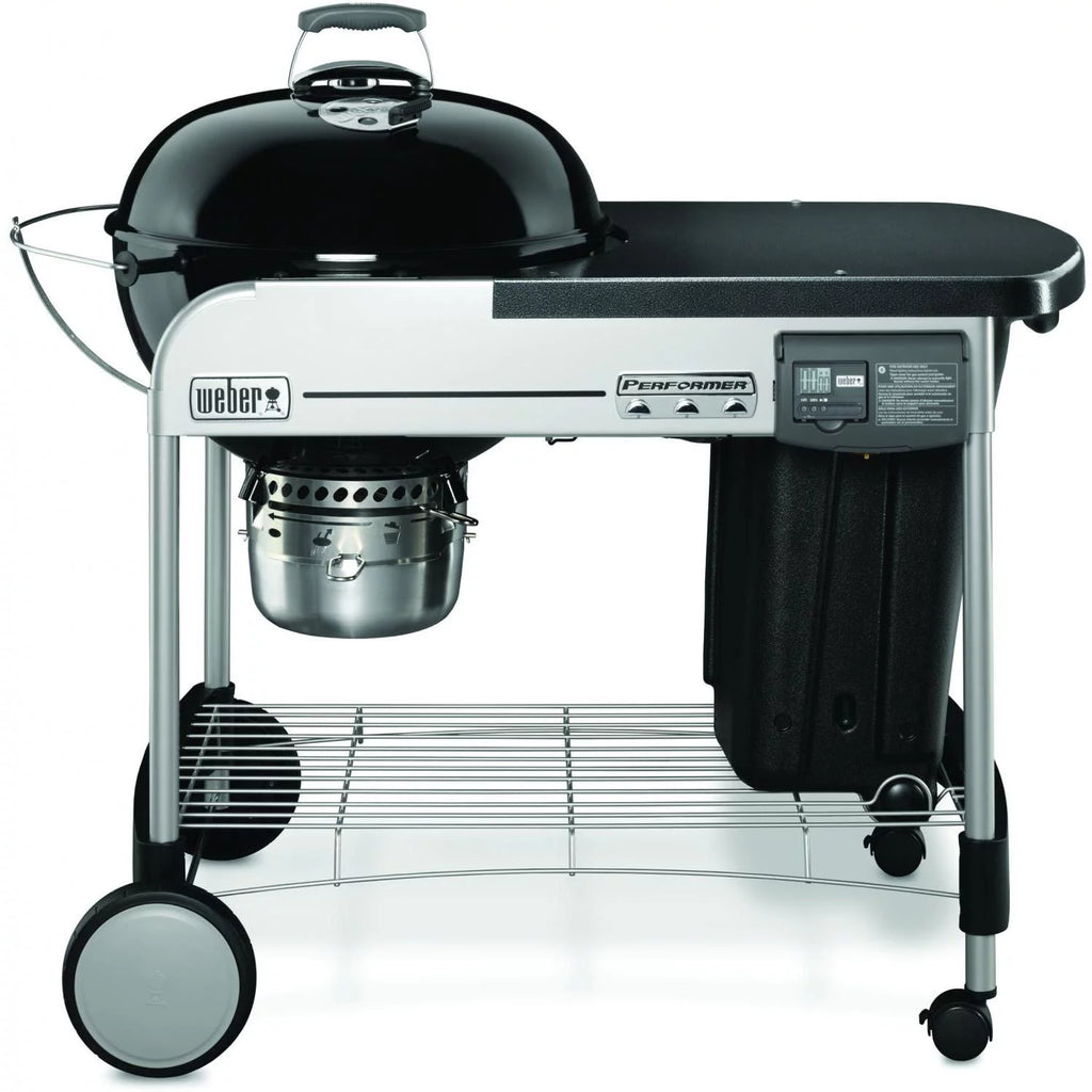 Black 22-Inch Freestanding Charcoal Grill W93524