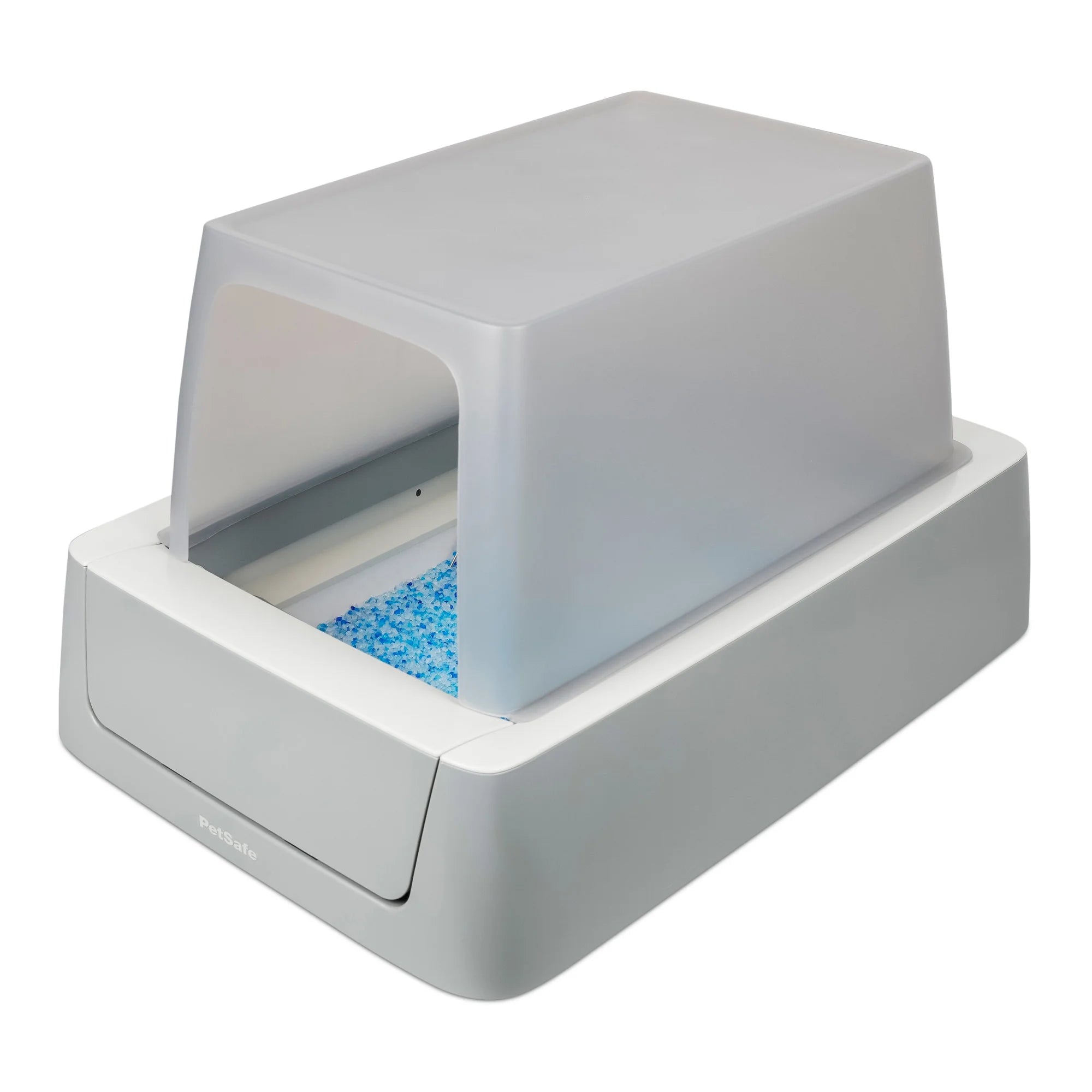 Gray Self-Cleaning Cat Litter Box M526869