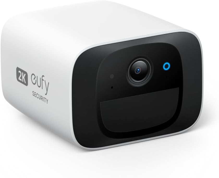 Wireless Outdoor Camera with Solar Panel, 2K Resolution C378705