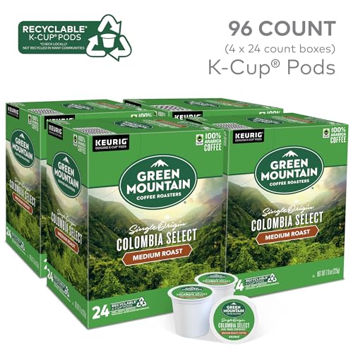 Half Caff Medium Roast Coffee Pods, 32 Count C540702