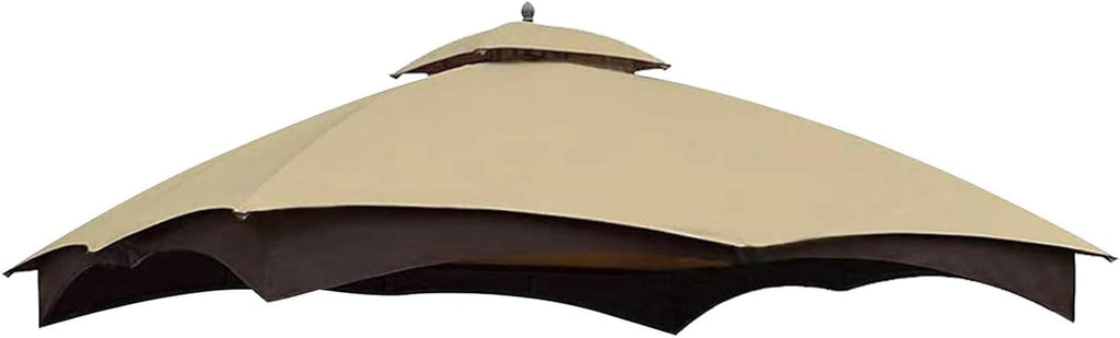 Double Tiered Outdoor Patio Gazebo Replacement Canopy D4616