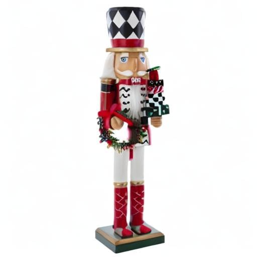 Red, White and Black Nutcracker X60995