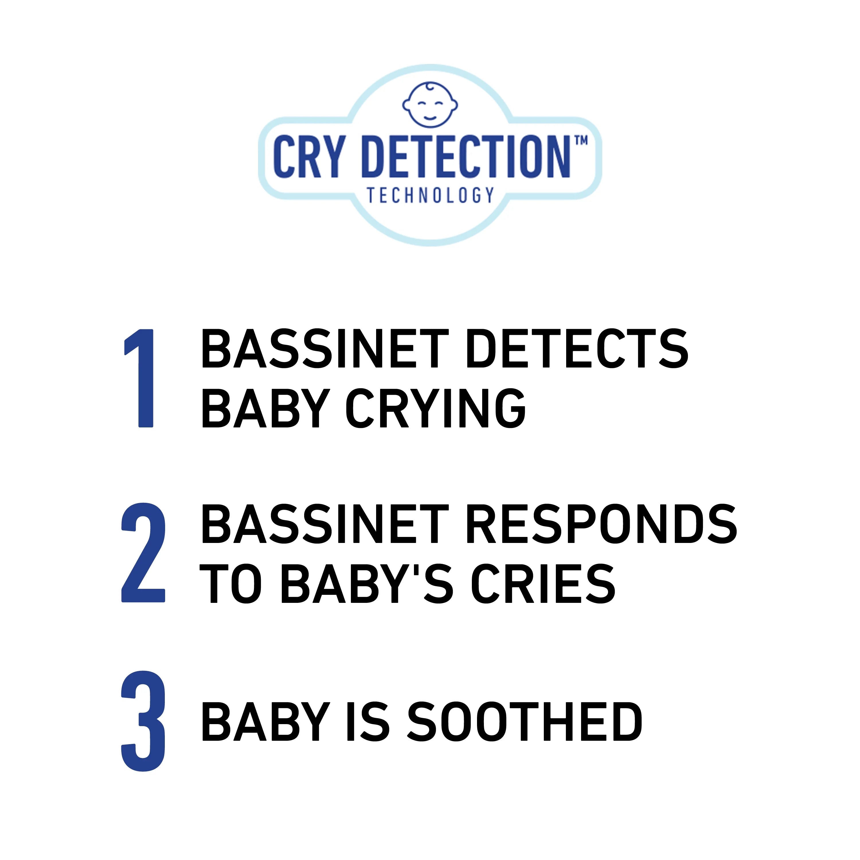 Ellison Bassinet with Cry Detection Technology N112