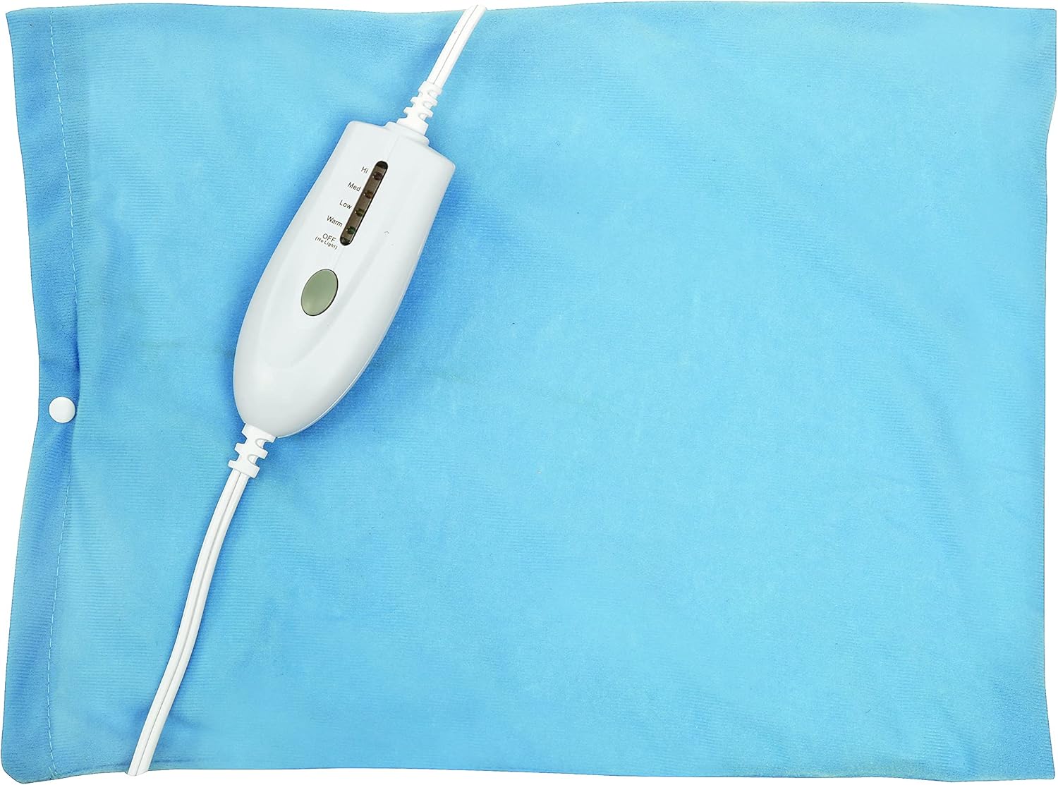 Electric Heating Pad, 12" x 15", Blue G4773