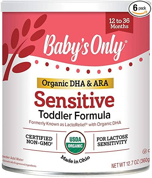 12.7oz 6 Pack Organic Toddler Formula T280