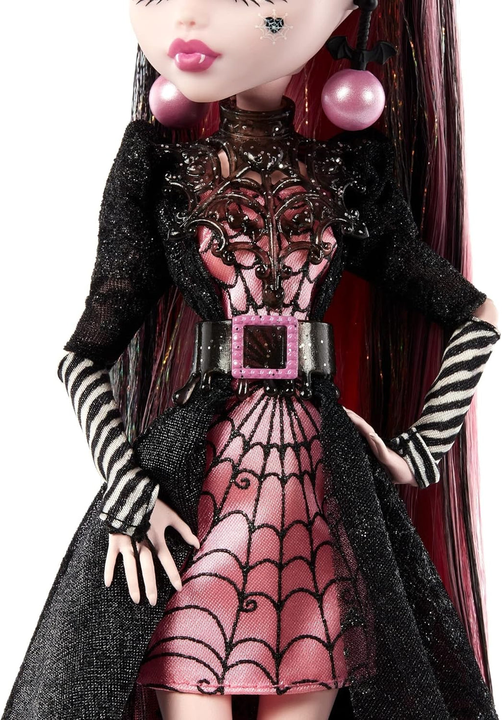 Pink and Black Gown Draculaura Doll F4224