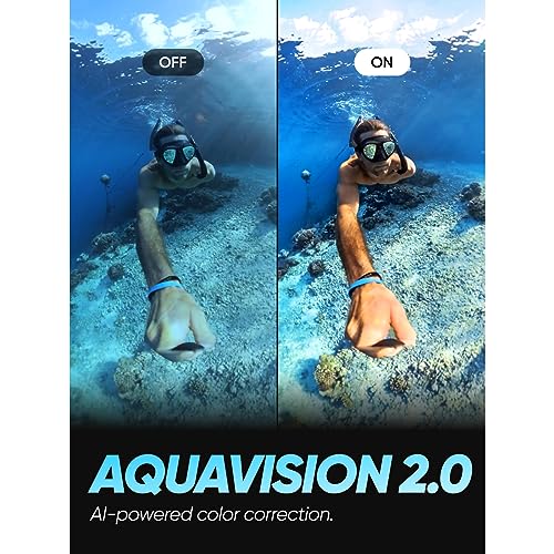 Waterproof 360 Action Camera with 48MP Sensors, 5.7K 360 Video Q636848