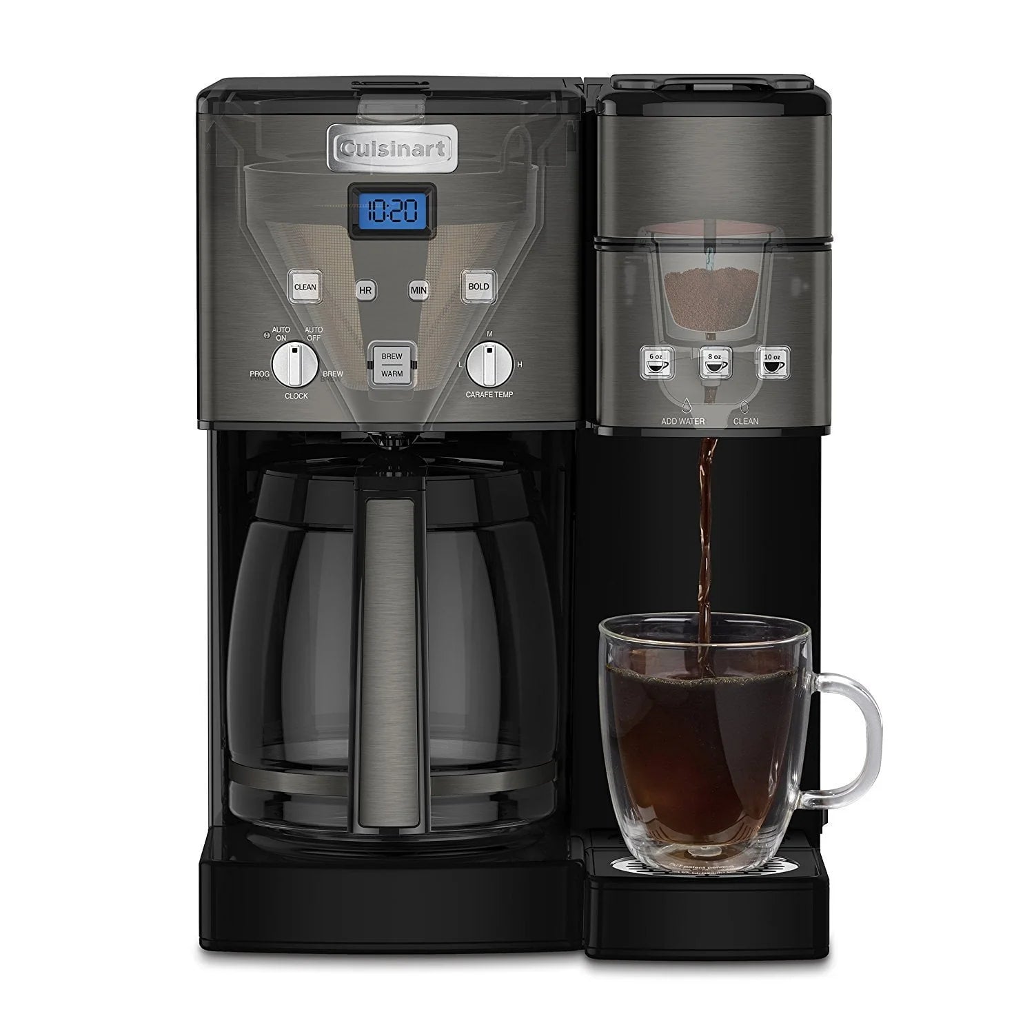 12 Cup Coffeemaker and Single-Serve Brewer Y598919