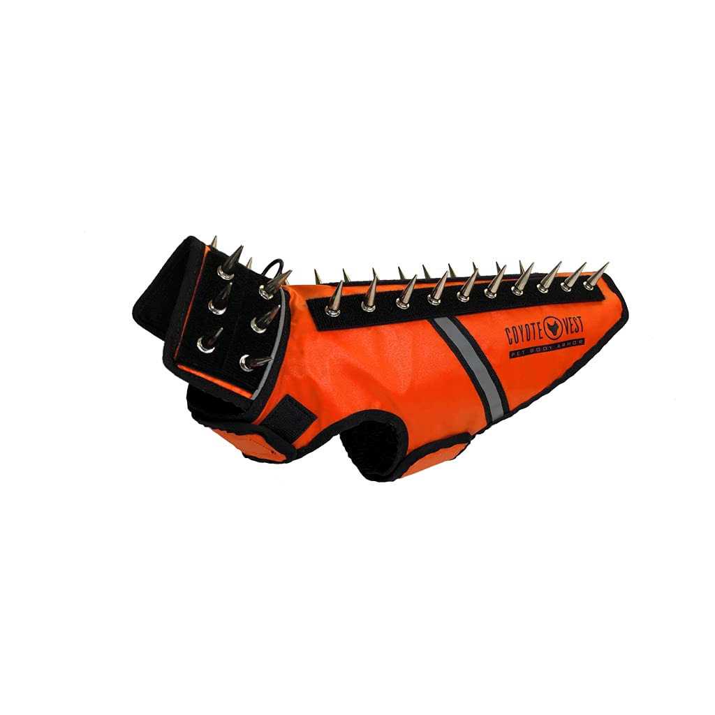 Reflective Dog Harness Vest with Spikes M440287