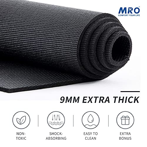 Extra Large Yoga Mat 12'x6' 9MM Non-Slip Y425776