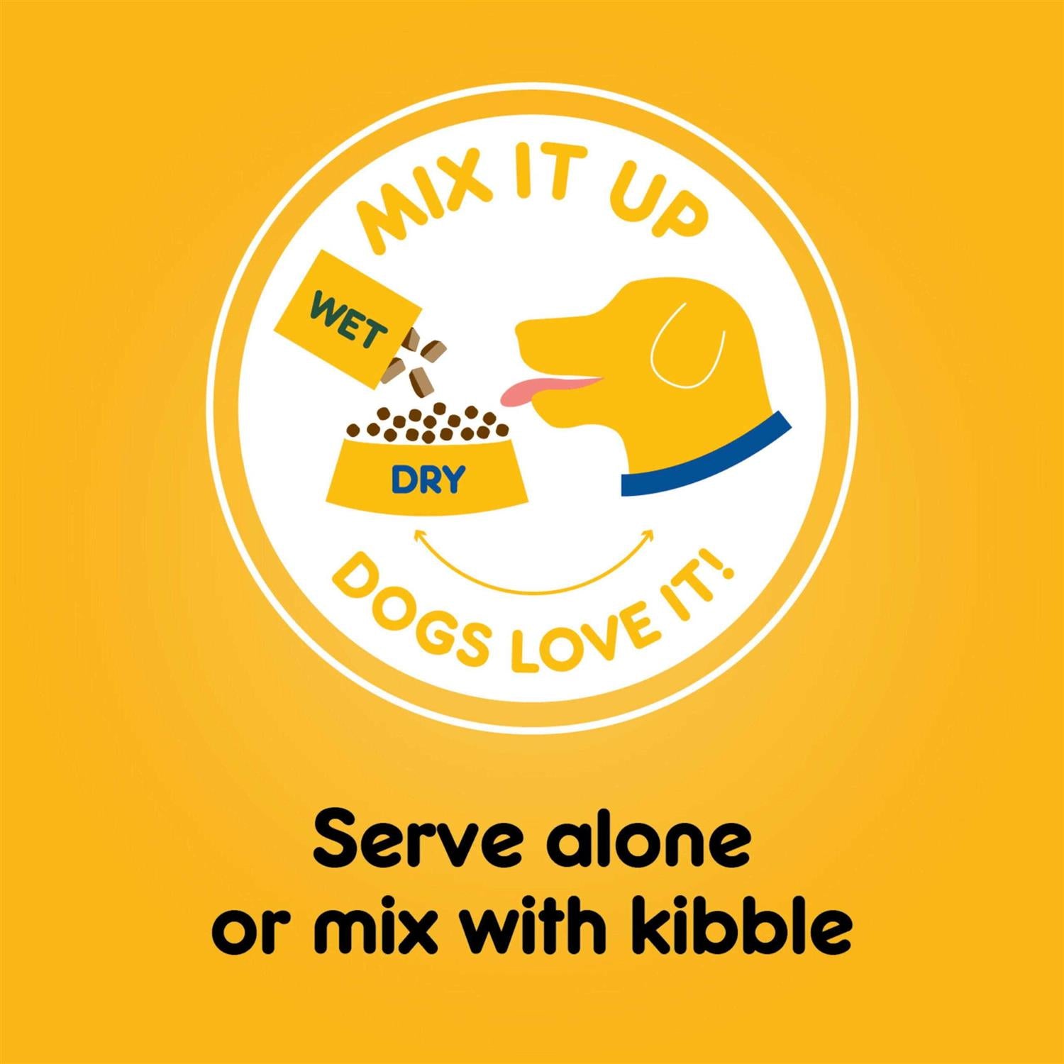 Chopped Ground Dinner Dog Food D4506