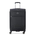 Black Softside Expandable Luggage with Spinner Wheels, Carry on 20 Inch I463