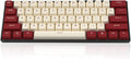 White Backlit 60% Mechanical Keyboard with Clicky Blue Switch M472