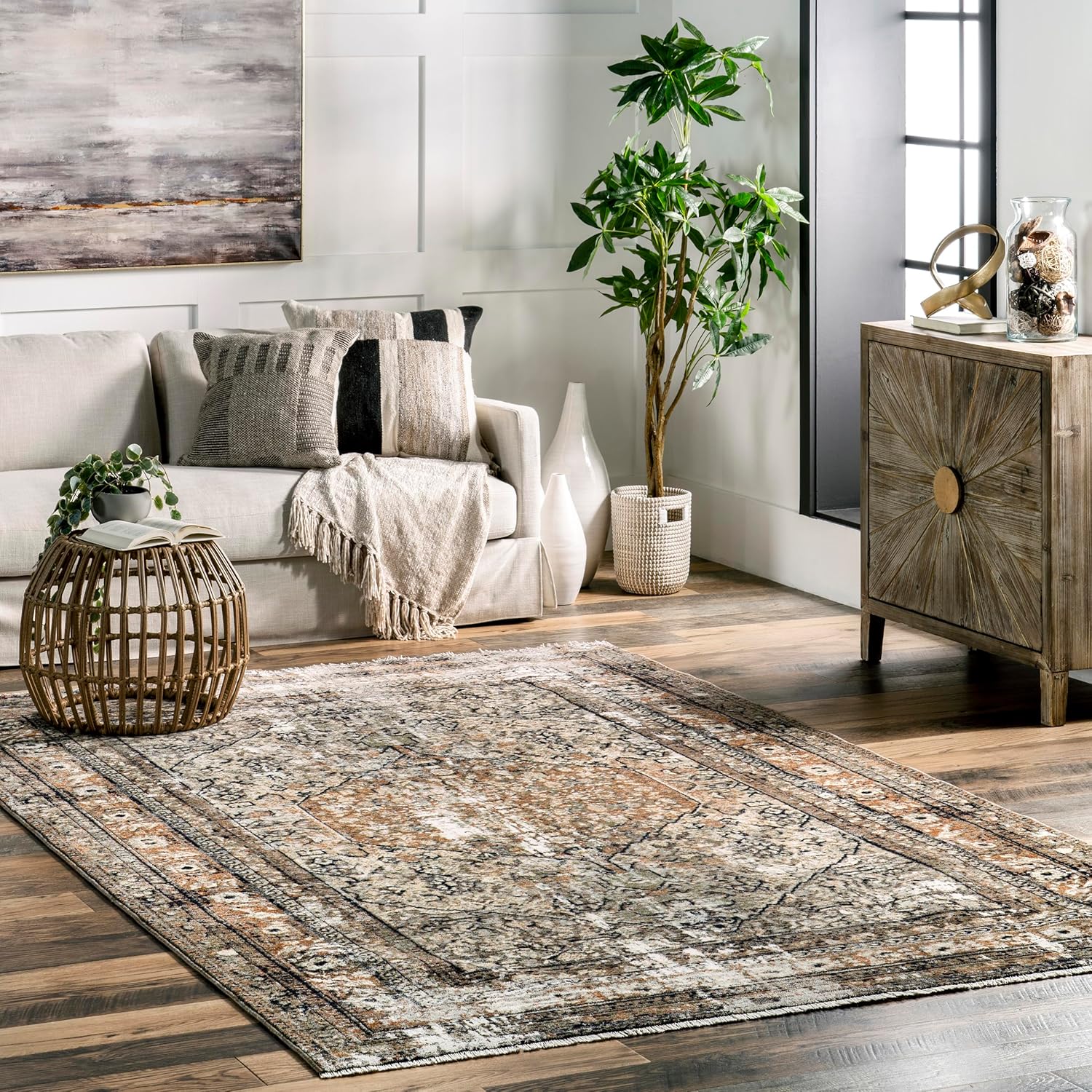 Charvi 12' x 16' Power Loomed Area Rug B925