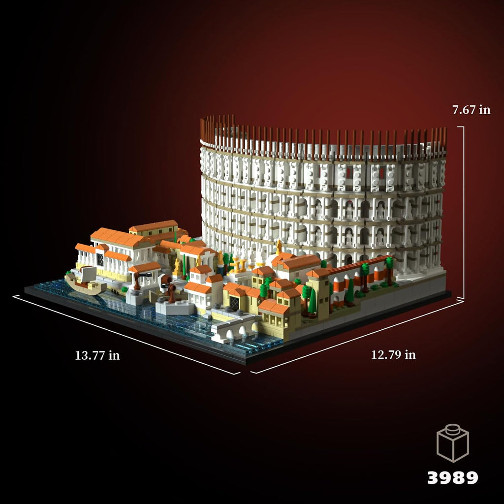 Roman Colosseum Building Set, 3989 Pieces U12357