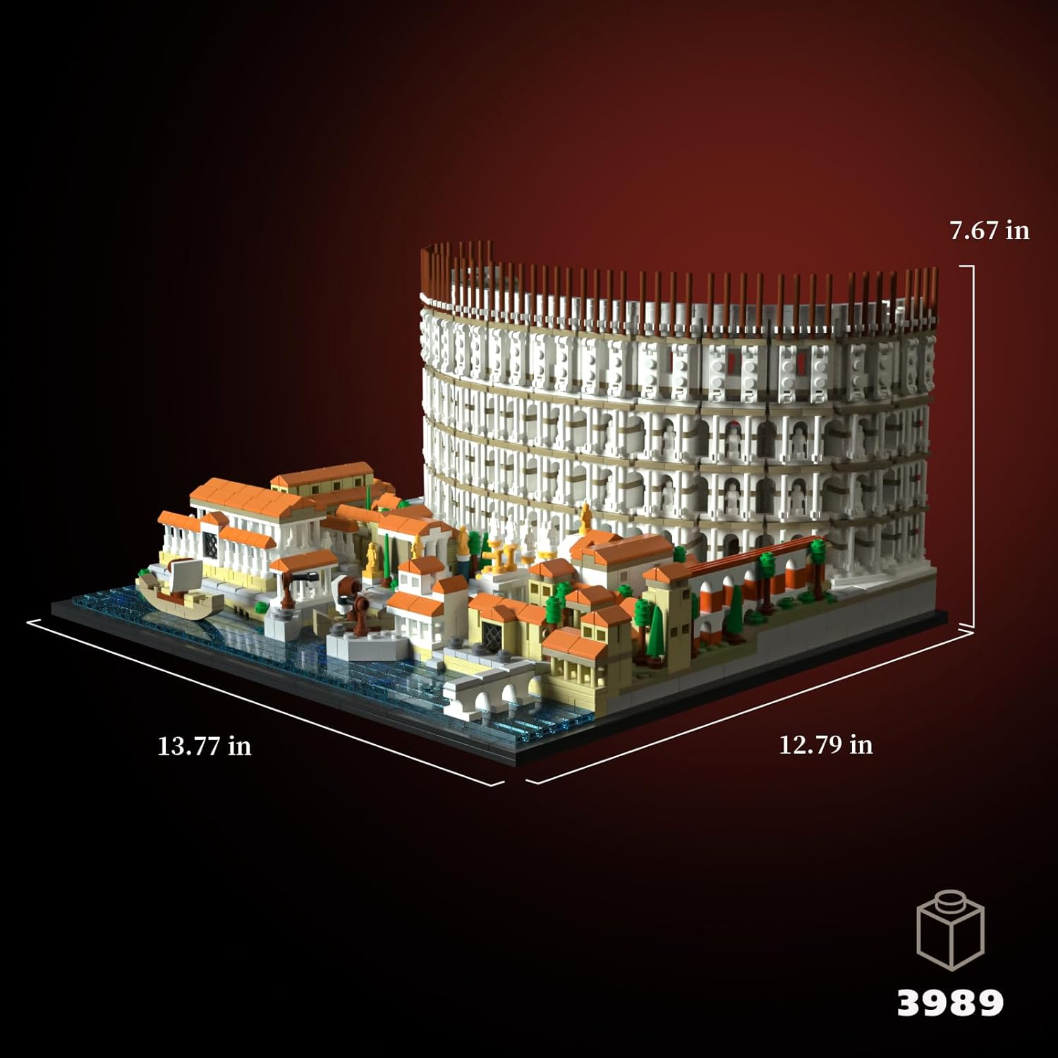 Roman Colosseum Building Set, 3989 Pieces U12357
