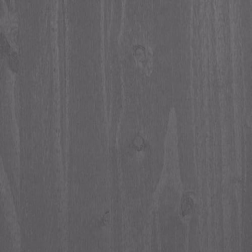 Light Gray Solid Wood Pine Sideboard W38412