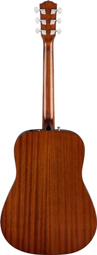 Solid Top Dreadnought Acoustic Guitar Bundle with Hard Case, Tuner, Strings, Picks V250012