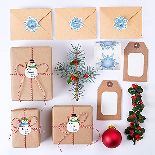 300 Pcs Christmas Stickers Self Adhesive Roll Stickers H80840