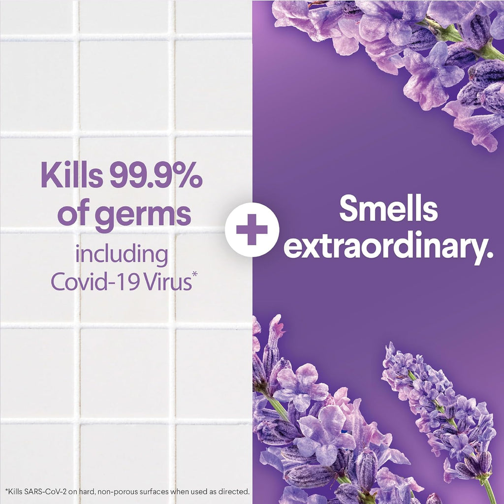 Lavender and Jasmine Disinfecting Multi-Surface Cleaner, 32 Fl Oz D3522