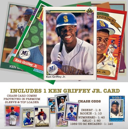 3 Cards Mystery Pack with 1 Griffey Jr. Card L912124
