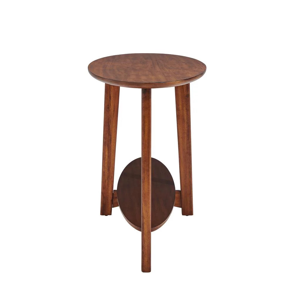 60"L Wood Console Table, Warm Chestnut D721