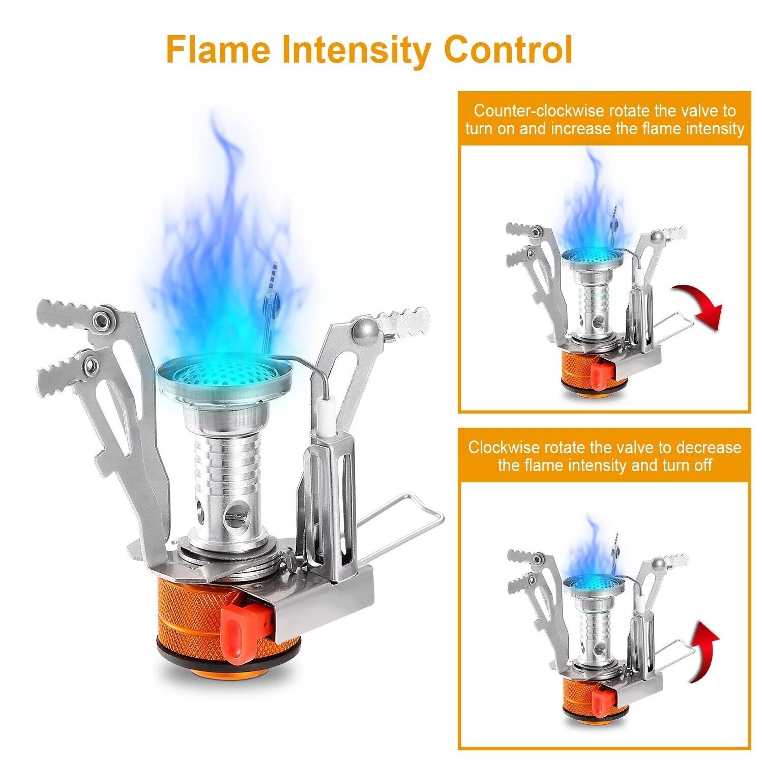 Ultralight Portable Camp Gas Stove Burner S333146