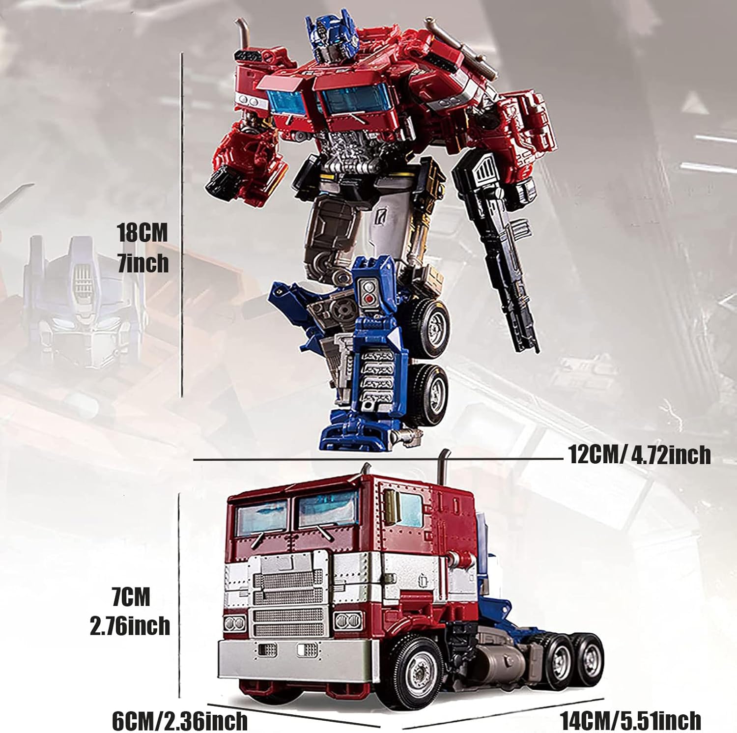 Deformation Car Robot Action Figure with Weapon A15035