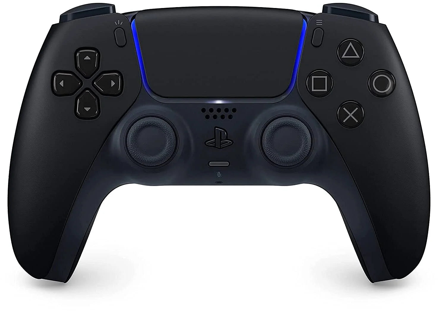 Playstation 5 Disc Version with Midnight Black Extra Controller and Microfiber Cleaning Cloth Bundle S67900