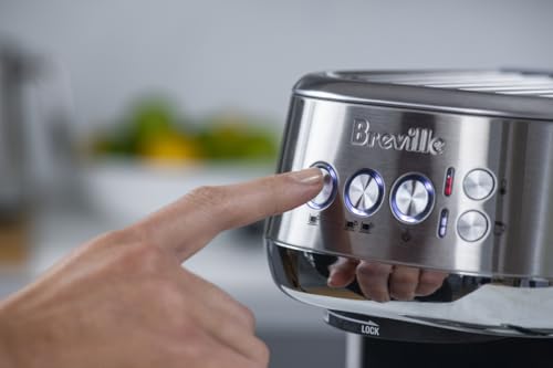 Brushed Stainless Steel Espresso Machine J328