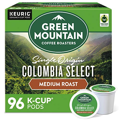 Half Caff Medium Roast Coffee Pods, 32 Count C540702