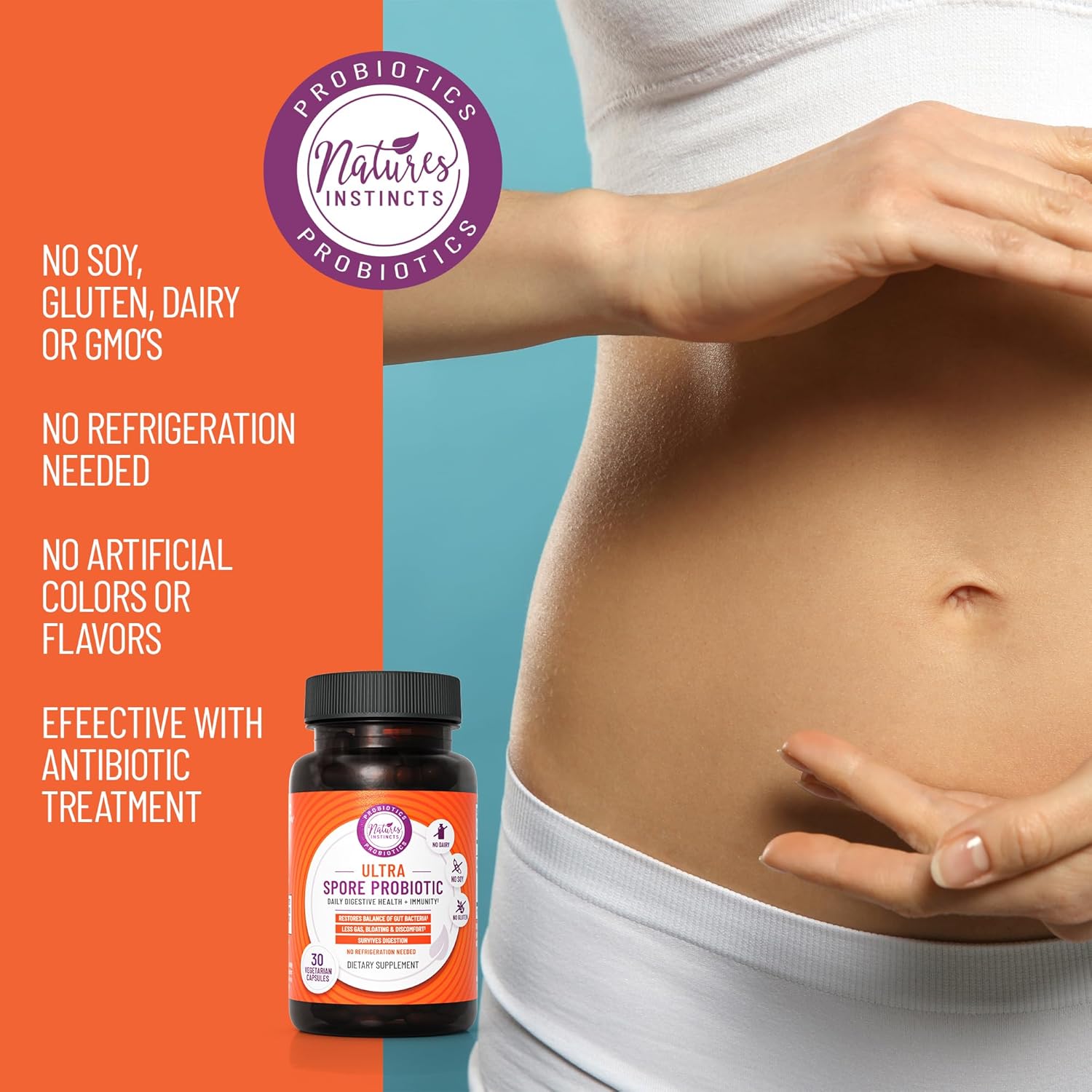 30 Capsules Soil Based Probiotic E5142