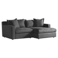 Beige L-Shaped 2-Piece Sectional Sofa N555