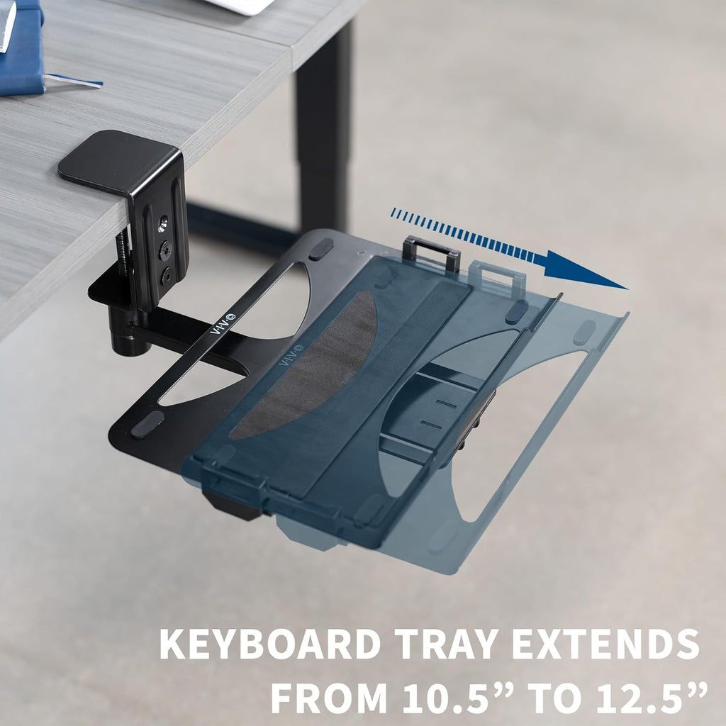 Black 12 x 9 inch Rotating Laptop Tray M3972