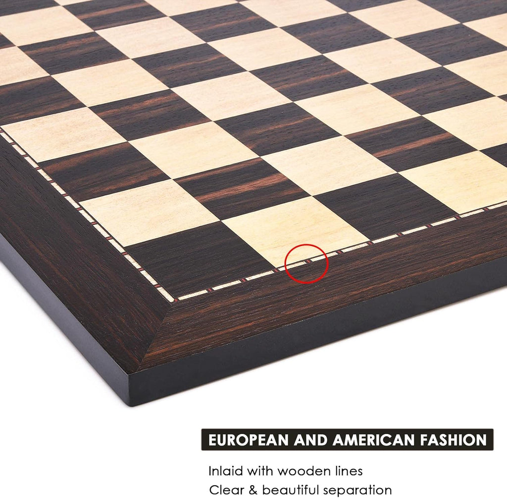 19 Inches Wooden Tournament Chess Board O981