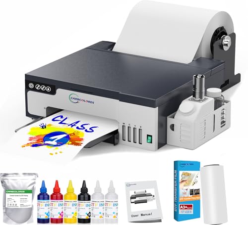 A4 DTF Printer with White Ink Mixing System and Roll Feeder W911675