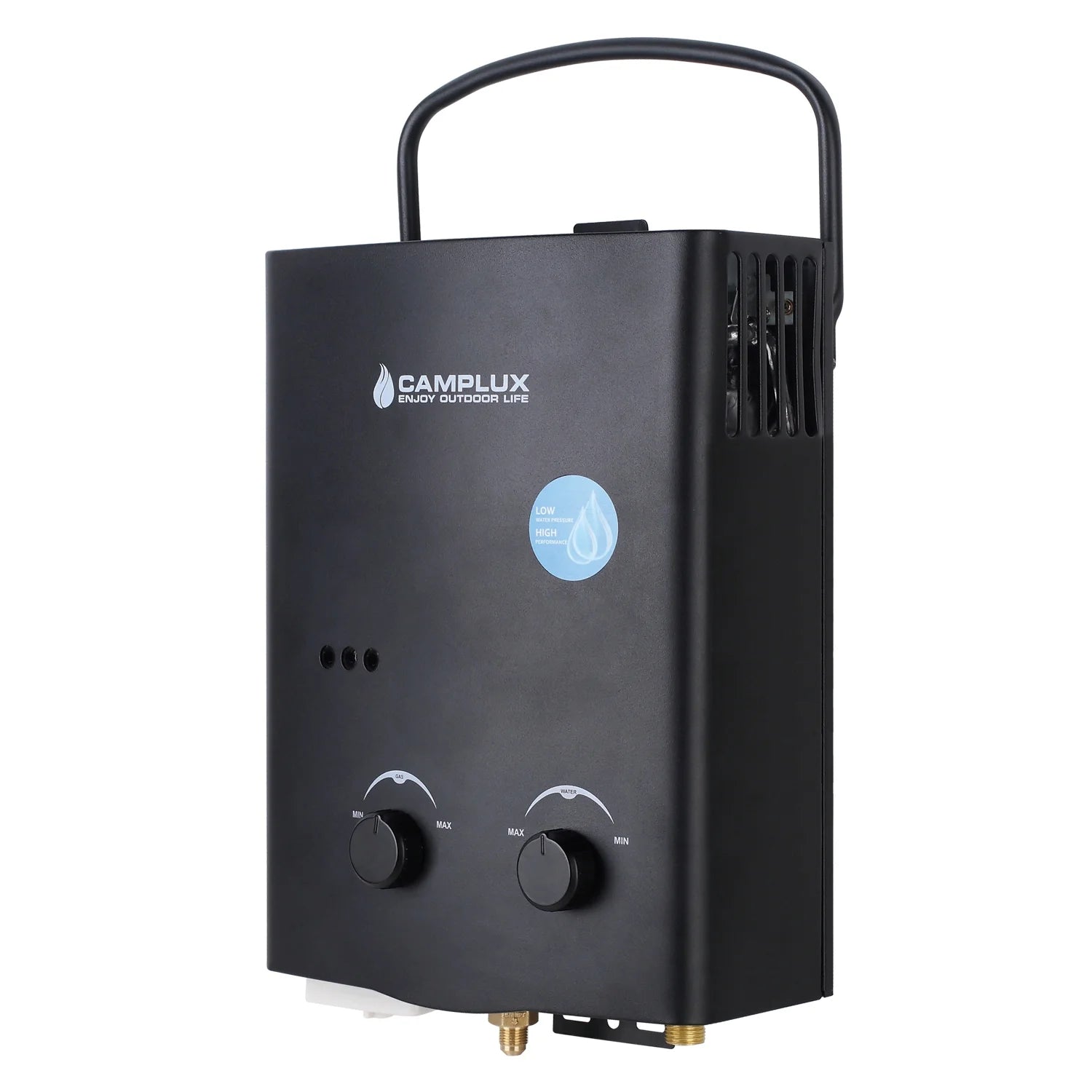 Outdoor Portable Propane Tankless Water Heater Black X216