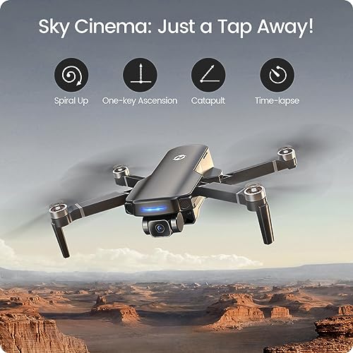 GPS Drone with 4K UHD Camera, Foldable FPV RC Quadcopter with Brushless Motor N3104